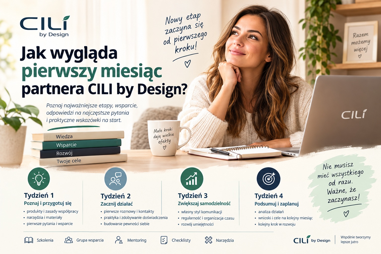 Jak wygląda pierwszy miesiąc partnera CILI by Design